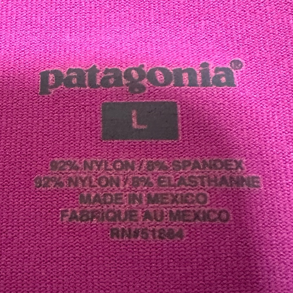 Patagonia• Seabrook Bandha Dress Purple Size Large - Picture 6 of 7